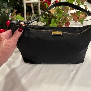 KATE SPADE top zipper black purse.  Medium size.   Very good condition.